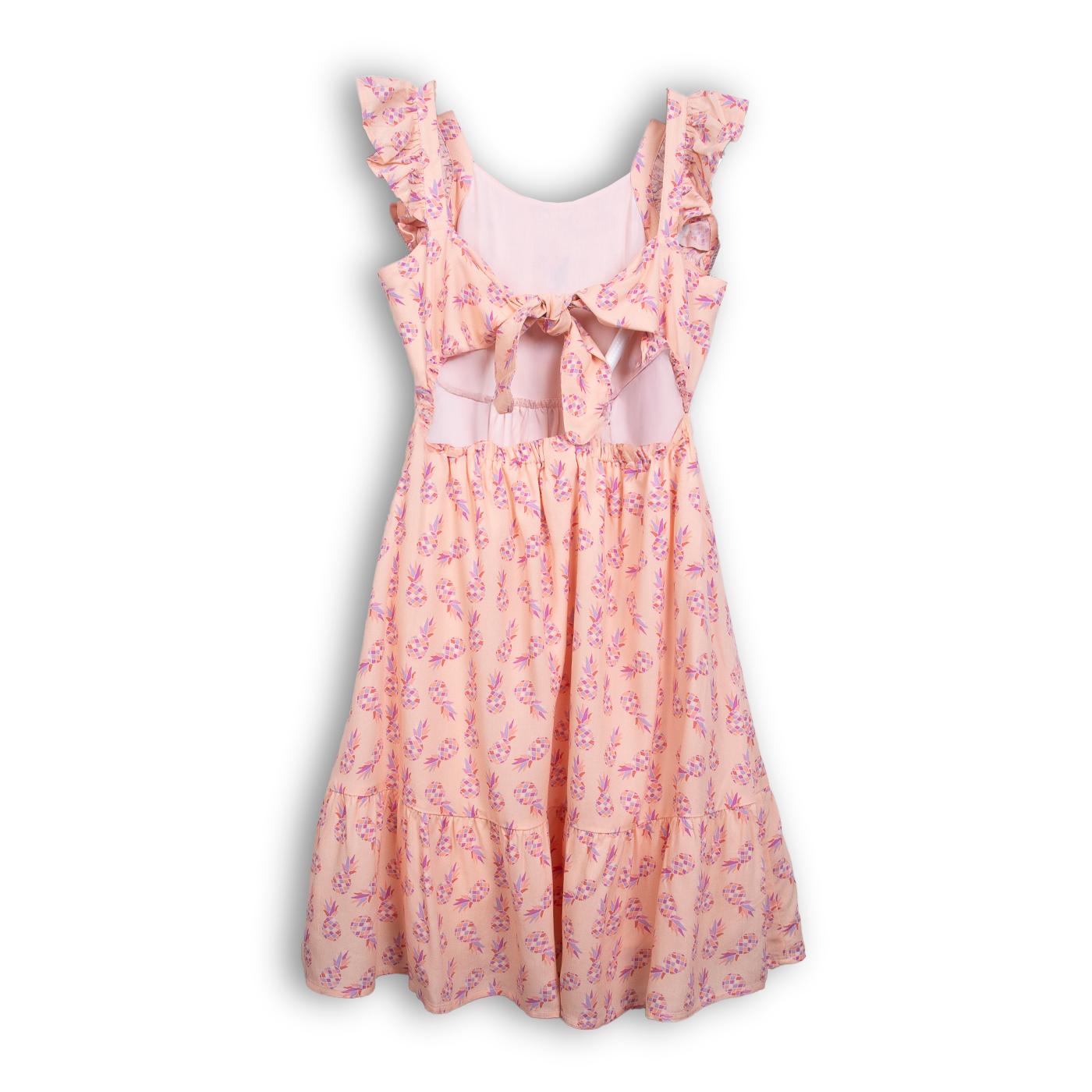 VESTIDO NIÑA CORAL PILLIN (PVC841-25COR) - 4