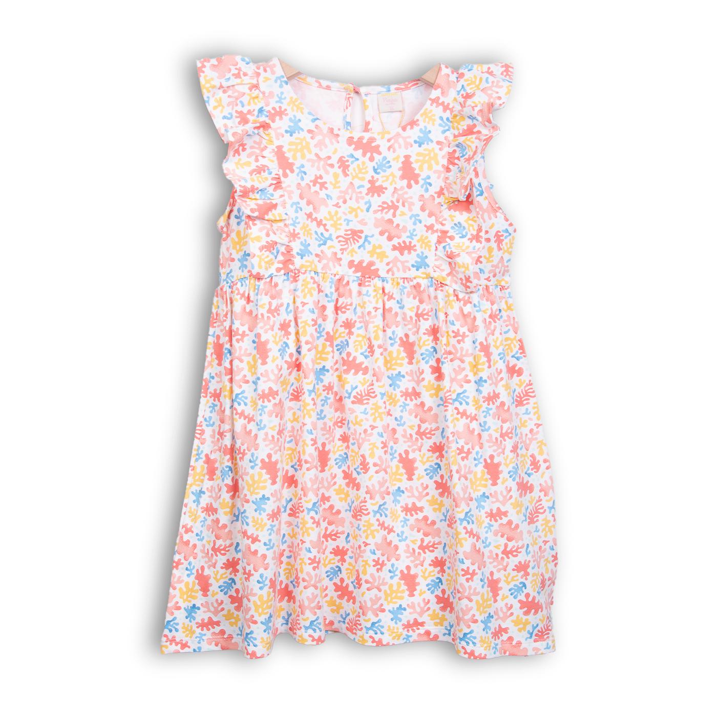 VESTIDO NIÑA CORAL PILLIN (PVC620-25COR) - 1