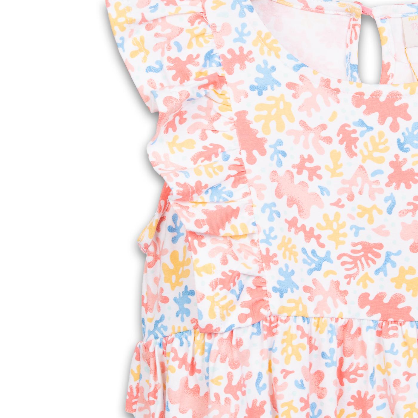 VESTIDO NIÑA CORAL PILLIN (PVC620-25COR) - 3