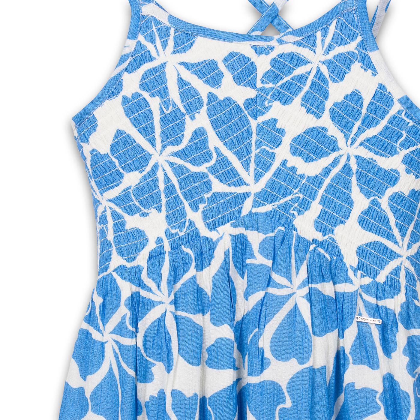 VESTIDO NIÑA TURQUESA PILLIN (TVC805-25TUR) - 3