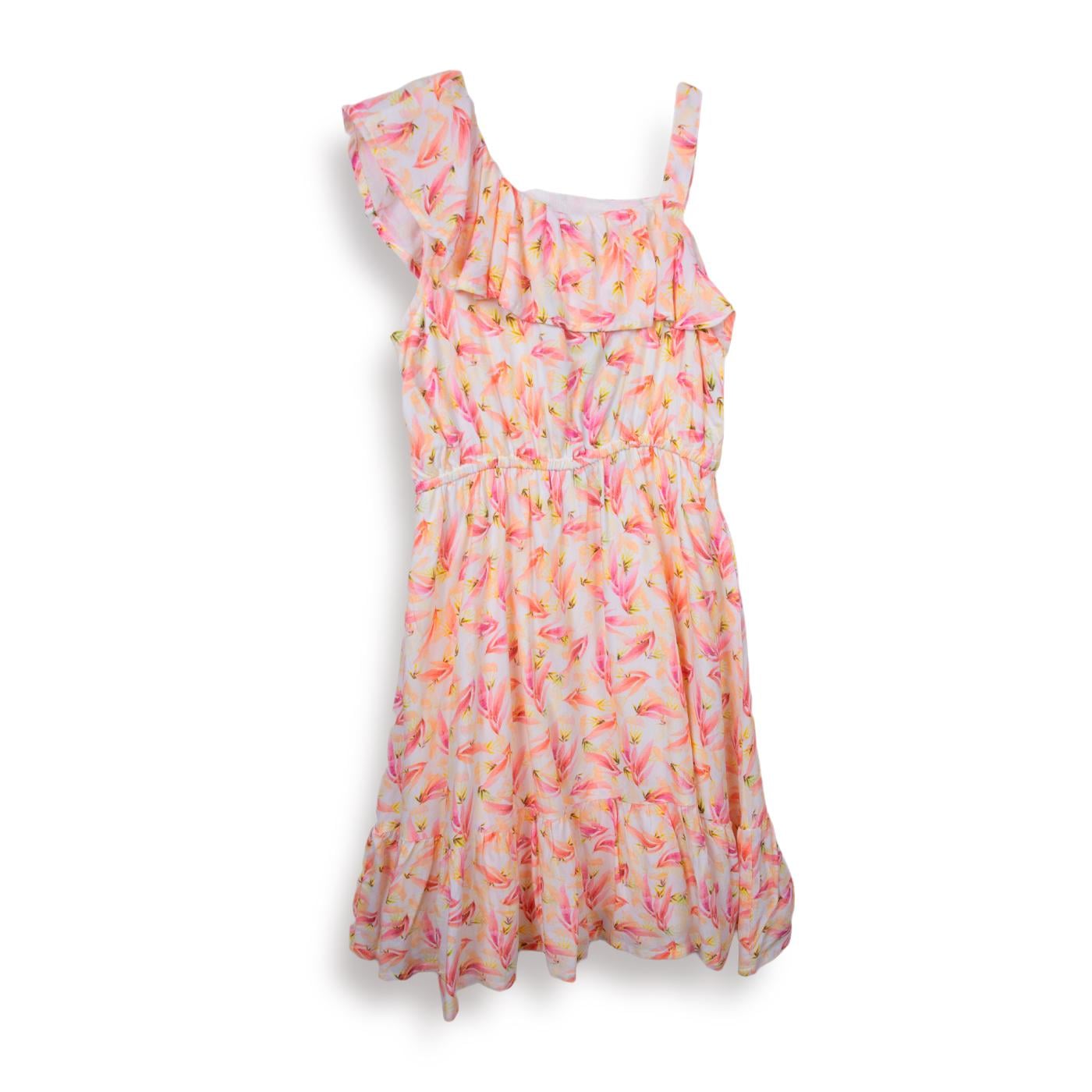 VESTIDO NIÑA CORAL PILLIN (TVC807-25COR) - 1