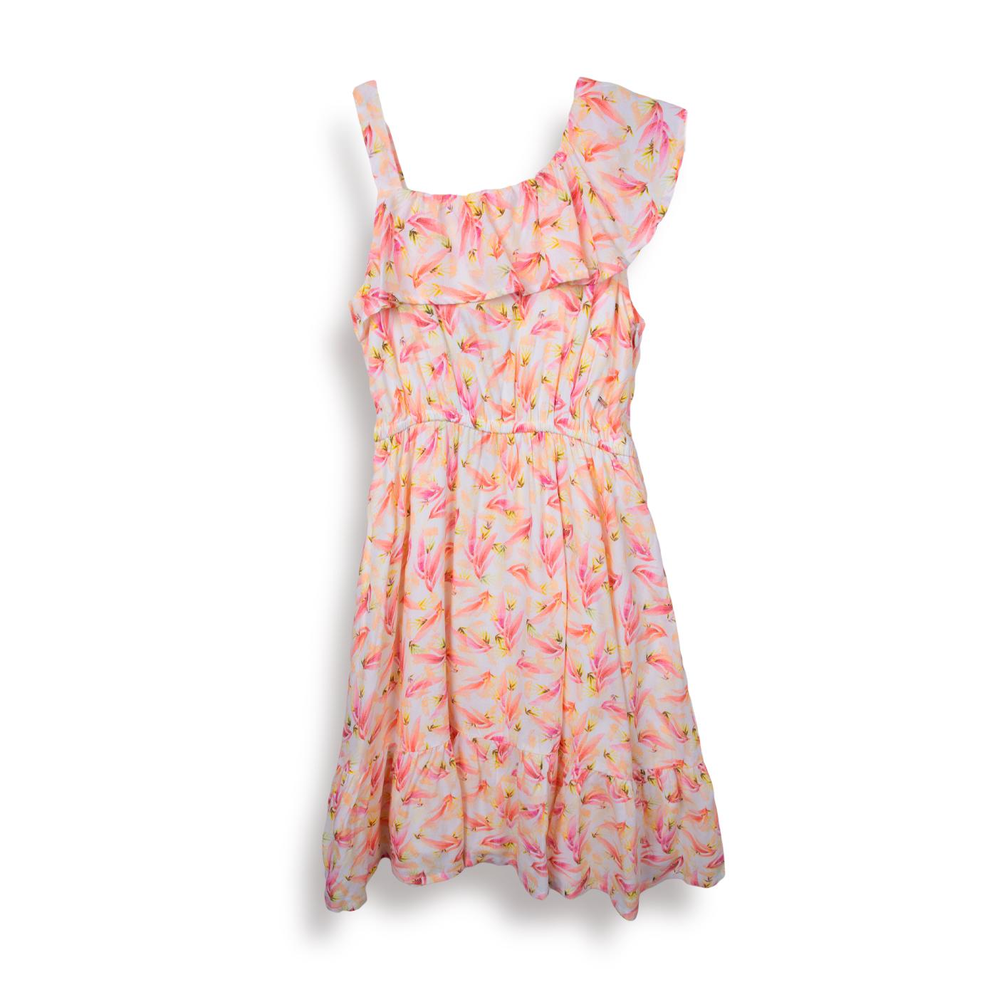 VESTIDO NIÑA CORAL PILLIN (TVC807-25COR) - 2