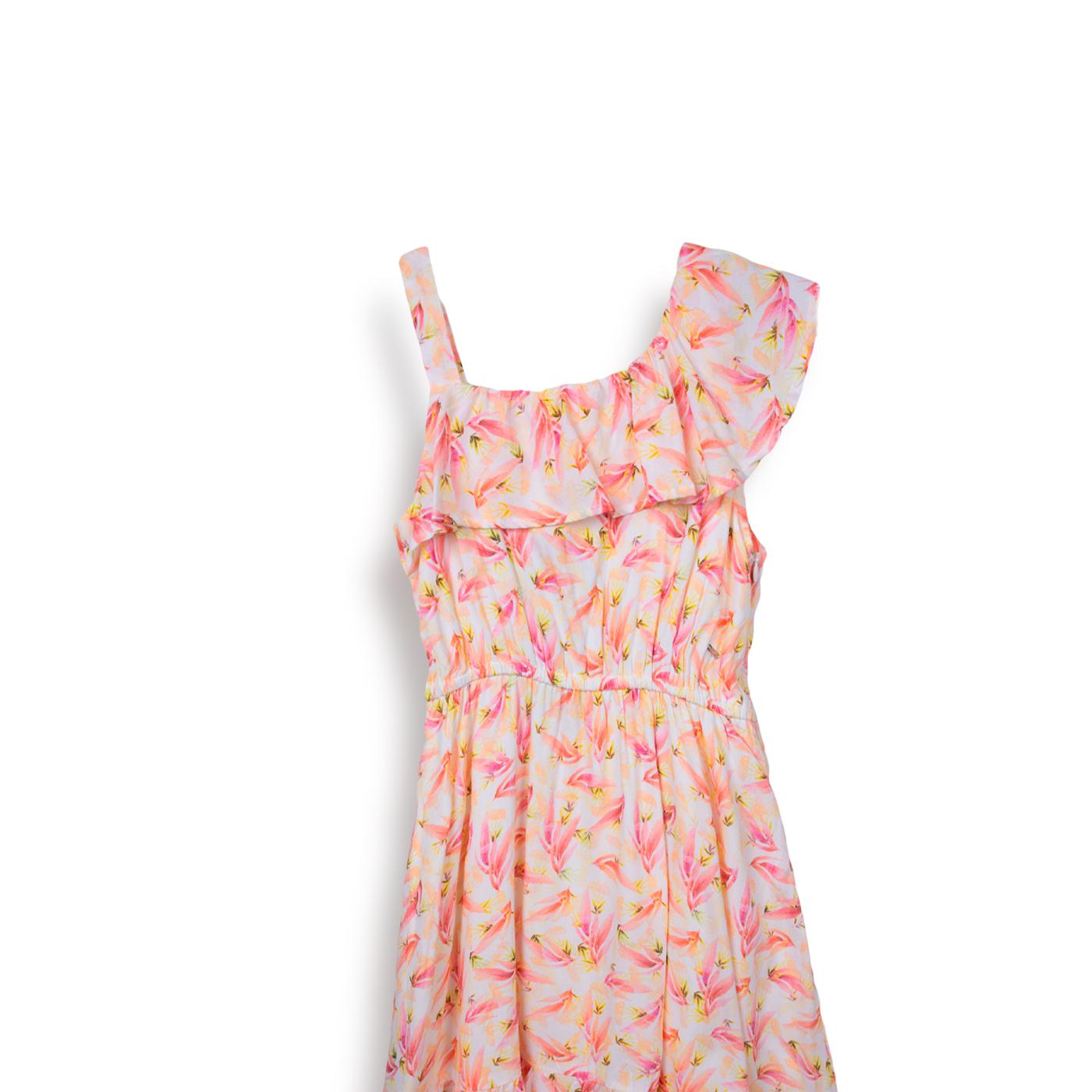 VESTIDO NIÑA CORAL PILLIN (TVC807-25COR) - 3