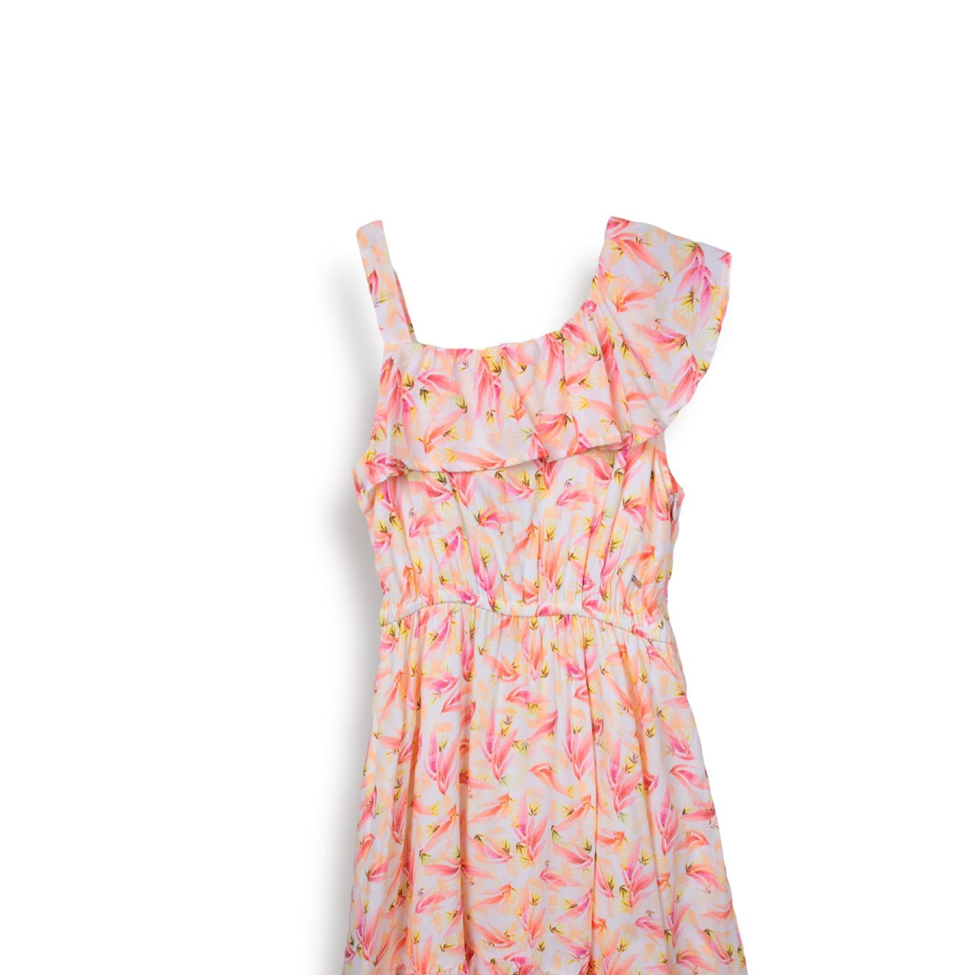 VESTIDO NIÑA CORAL PILLIN (TVC807-25COR) - 3