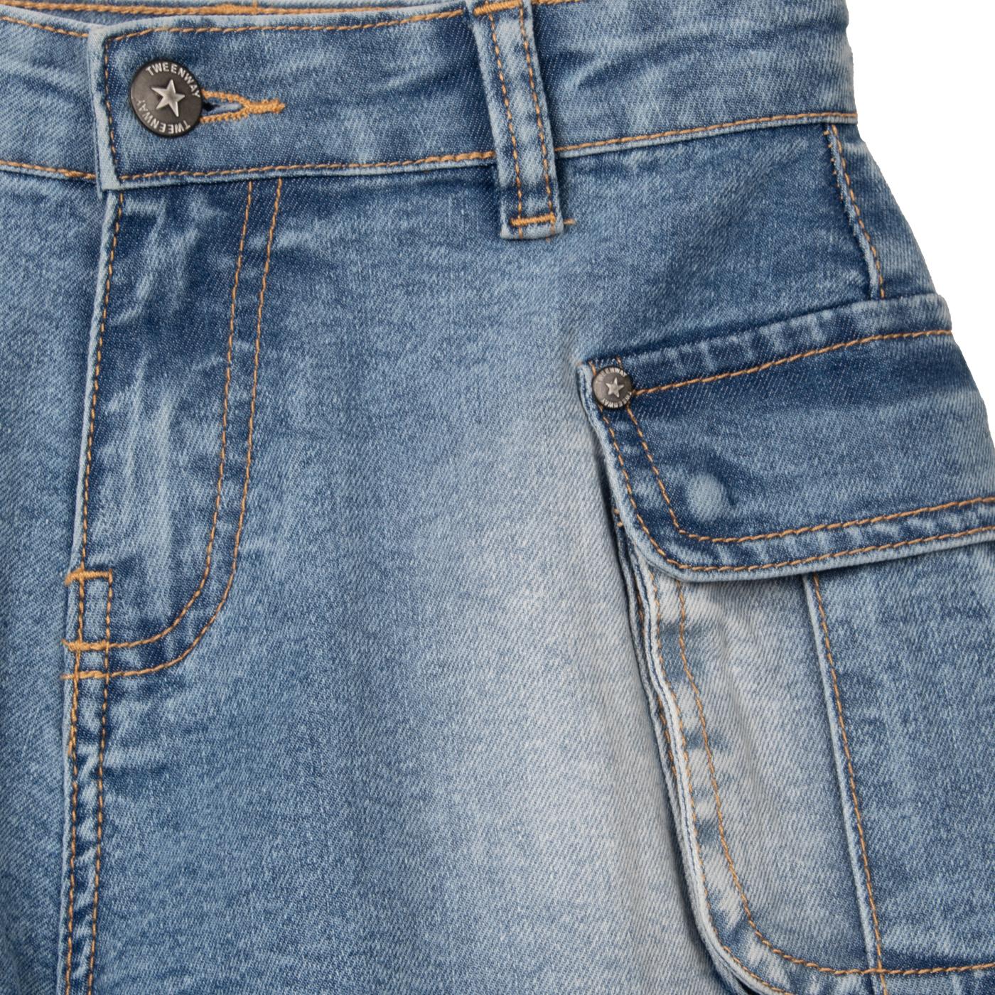 SHORT NIÑA DENIM PILLIN (TVC703-25DEN) - 3