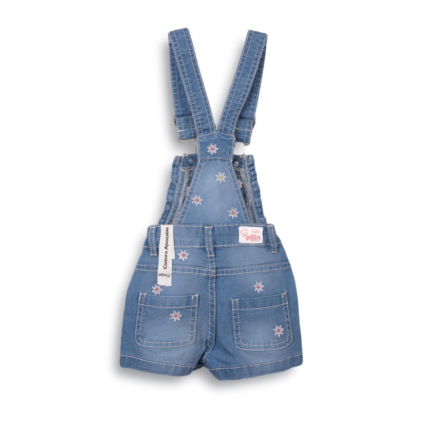JARDINERA  NIÑA DENIM PILLIN (PVC746-25DEN) - 2