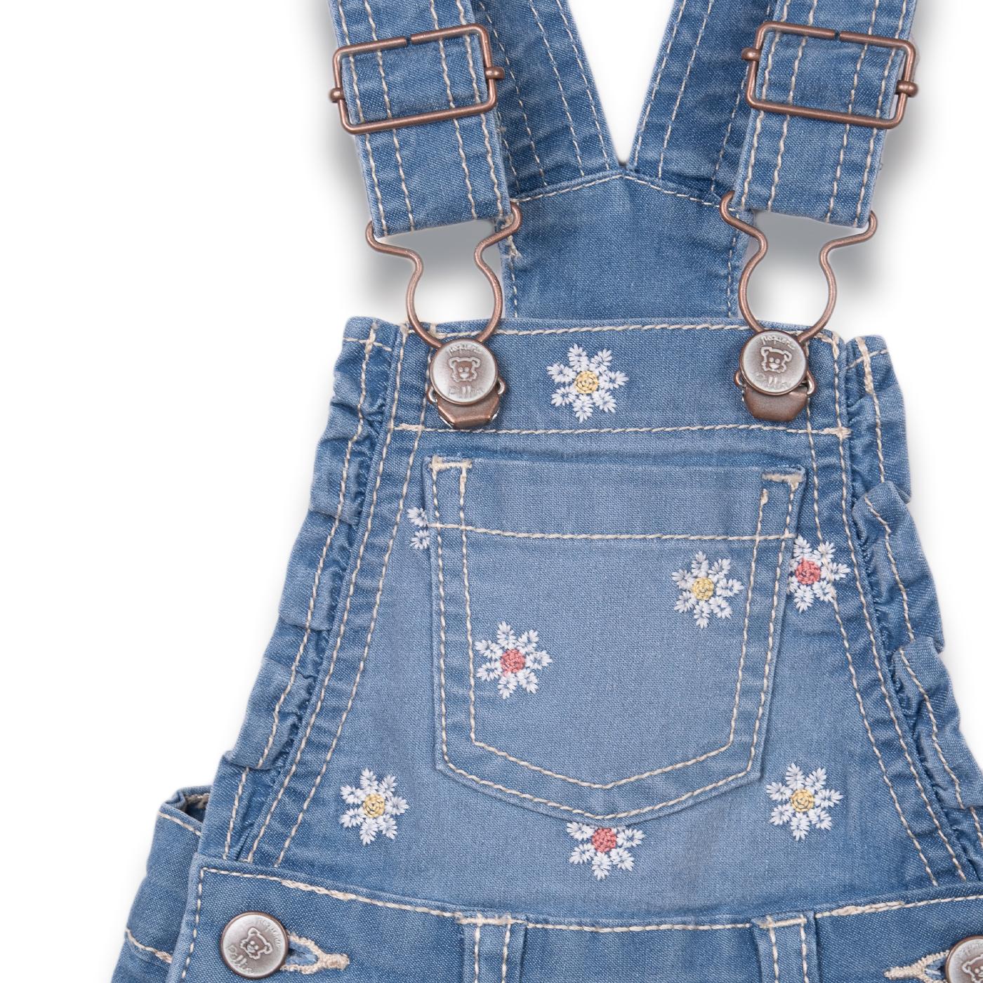 JARDINERA  NIÑA DENIM PILLIN (PVC746-25DEN) - 3