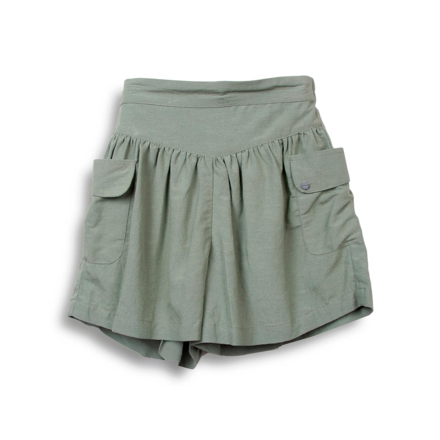 SHORT NIÑA VERDE PILLIN (PVC848-25VER) - 1