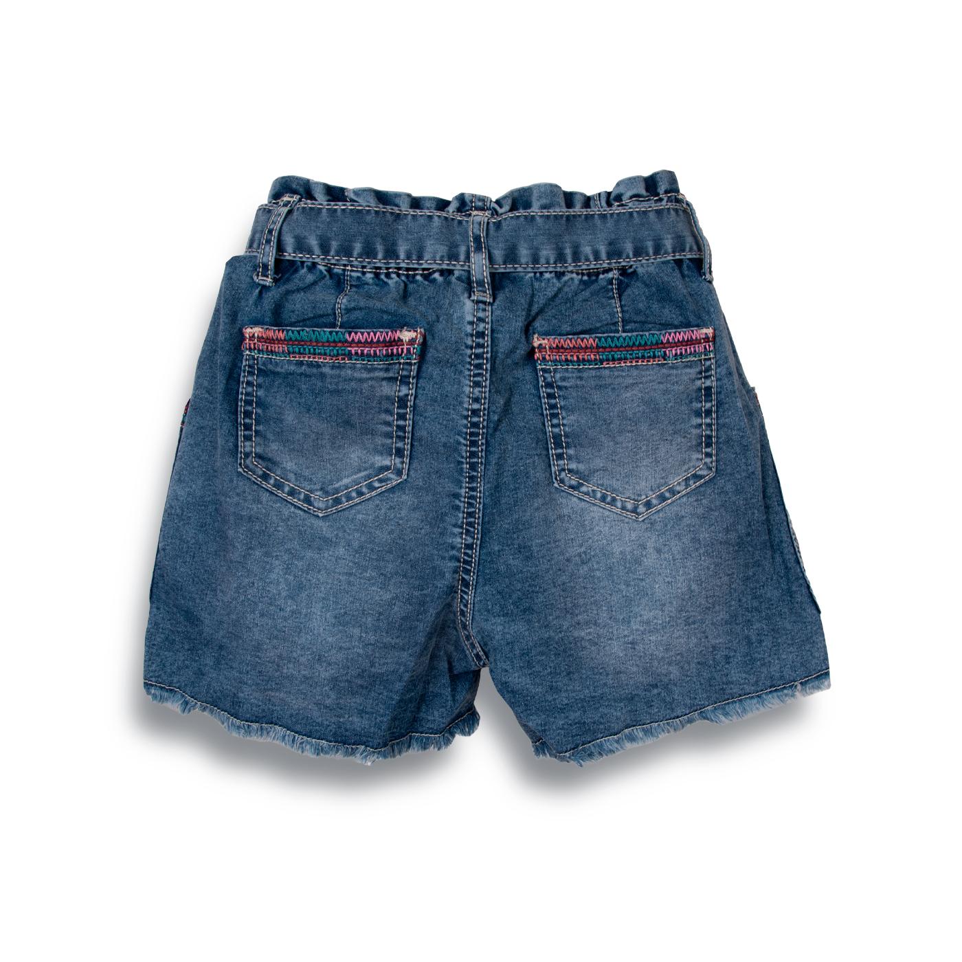 SHORT NIÑA DENIM PILLIN (PVC712-25DEN) - 2