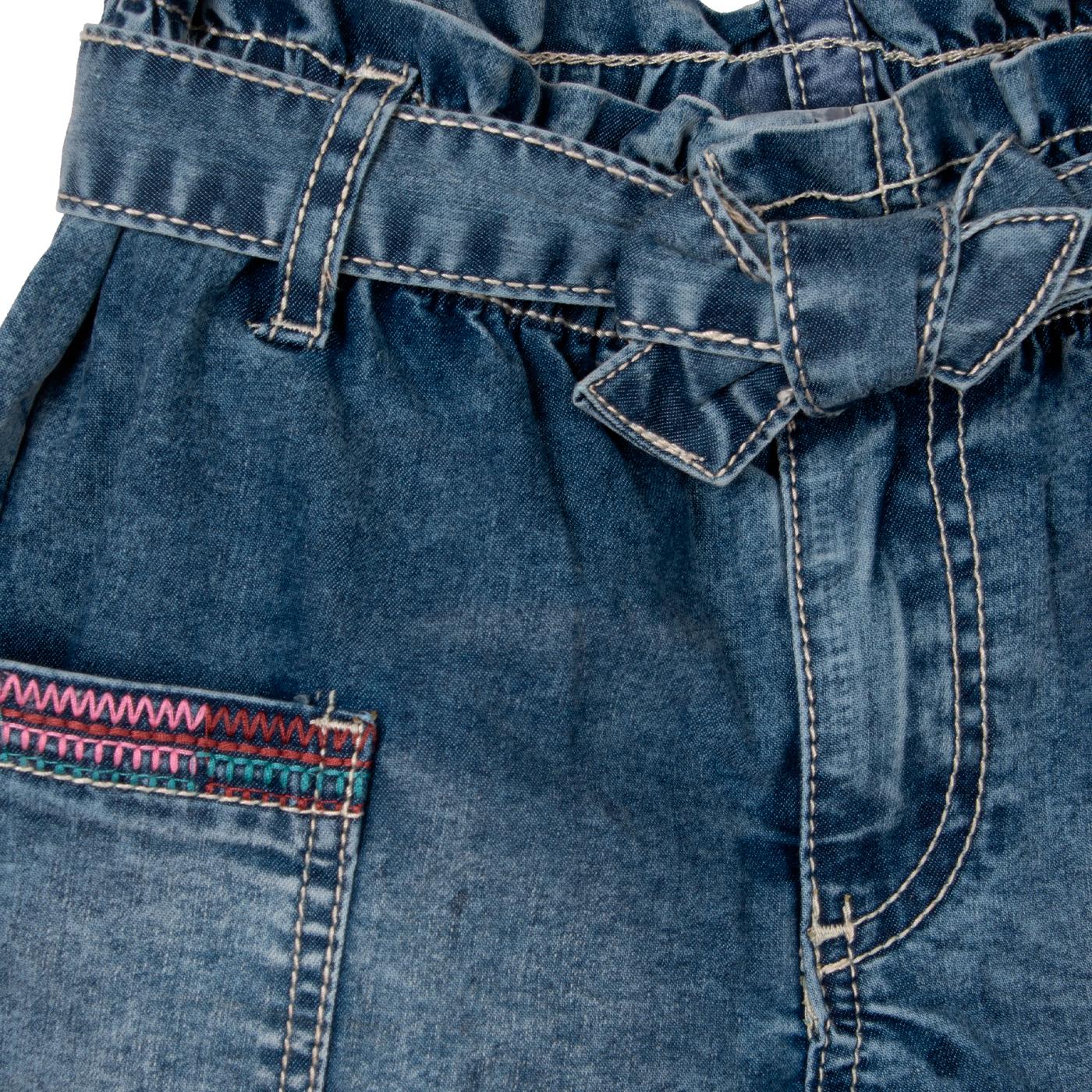 SHORT NIÑA DENIM PILLIN (PVC712-25DEN) - 3