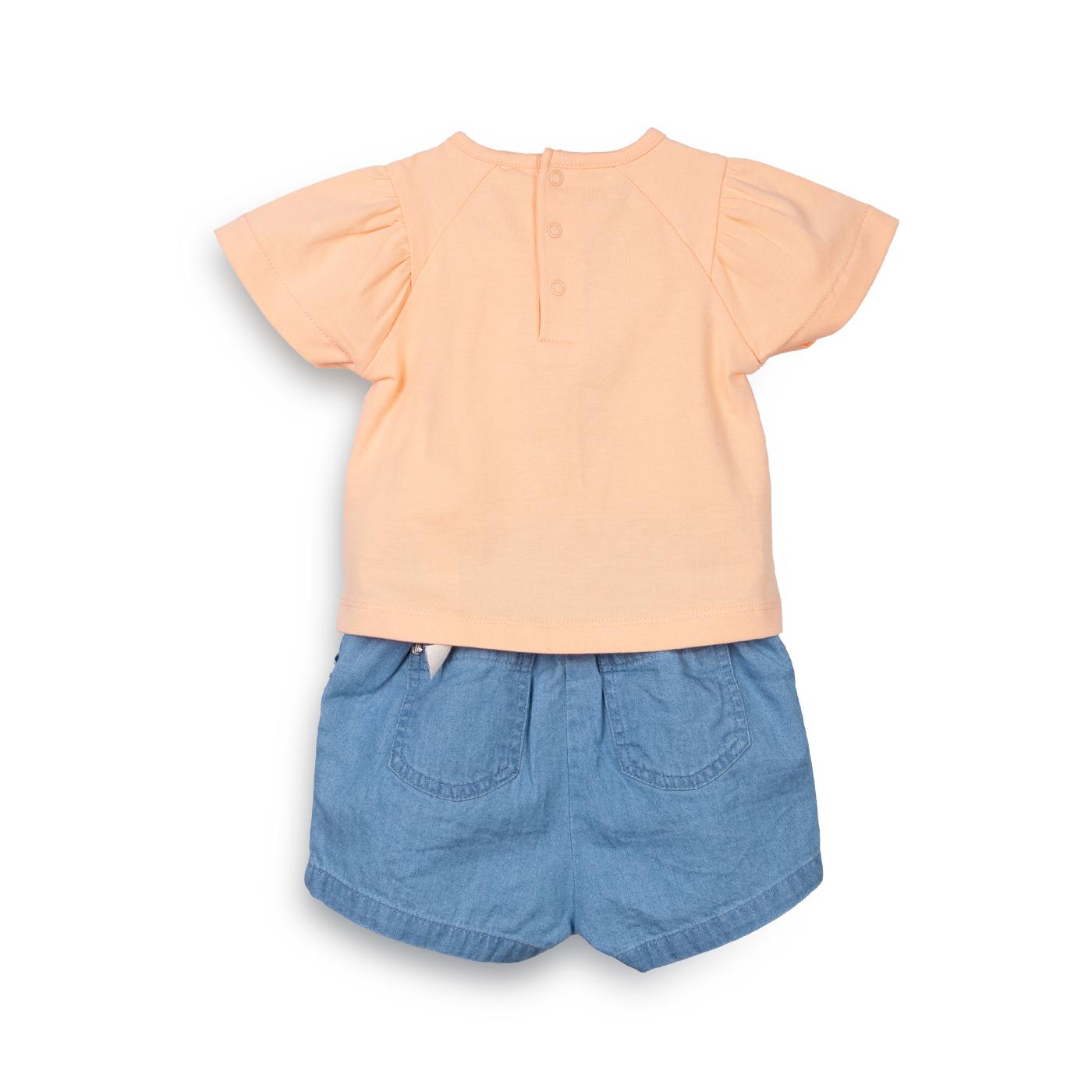 CONJUNTO  NIÑA DAMASCO PILLIN (PVC741-25DAM) - 2