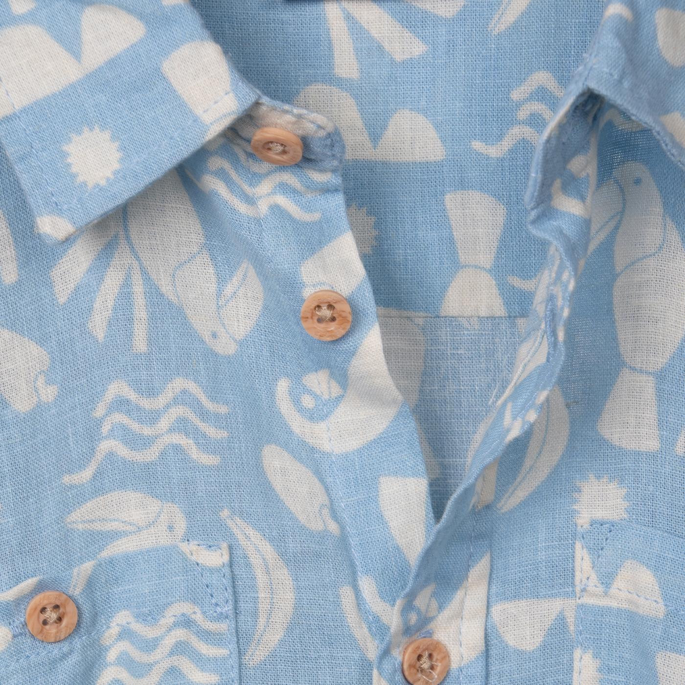 CAMISA NIÑO CELESTE PILLIN (PVC813-25CEL) - 3