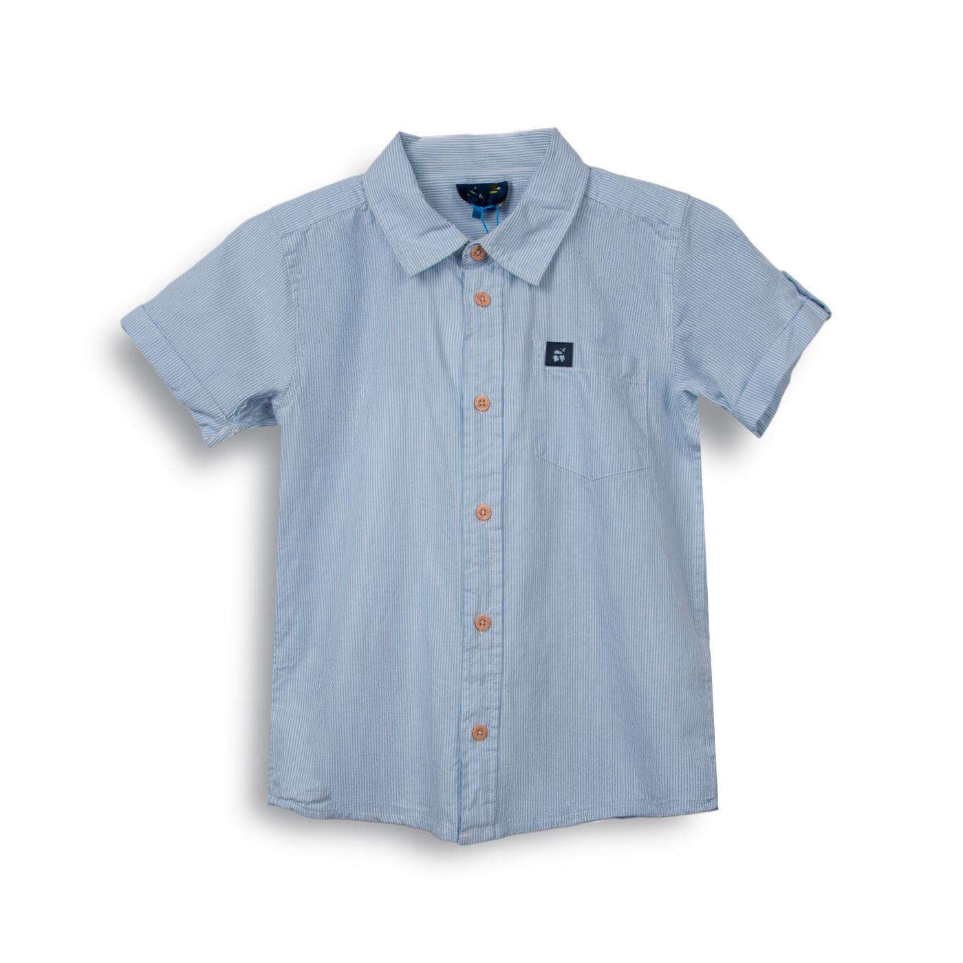 CAMISA NIÑO CELESTE PILLIN (PVC823-25CEL) - 1