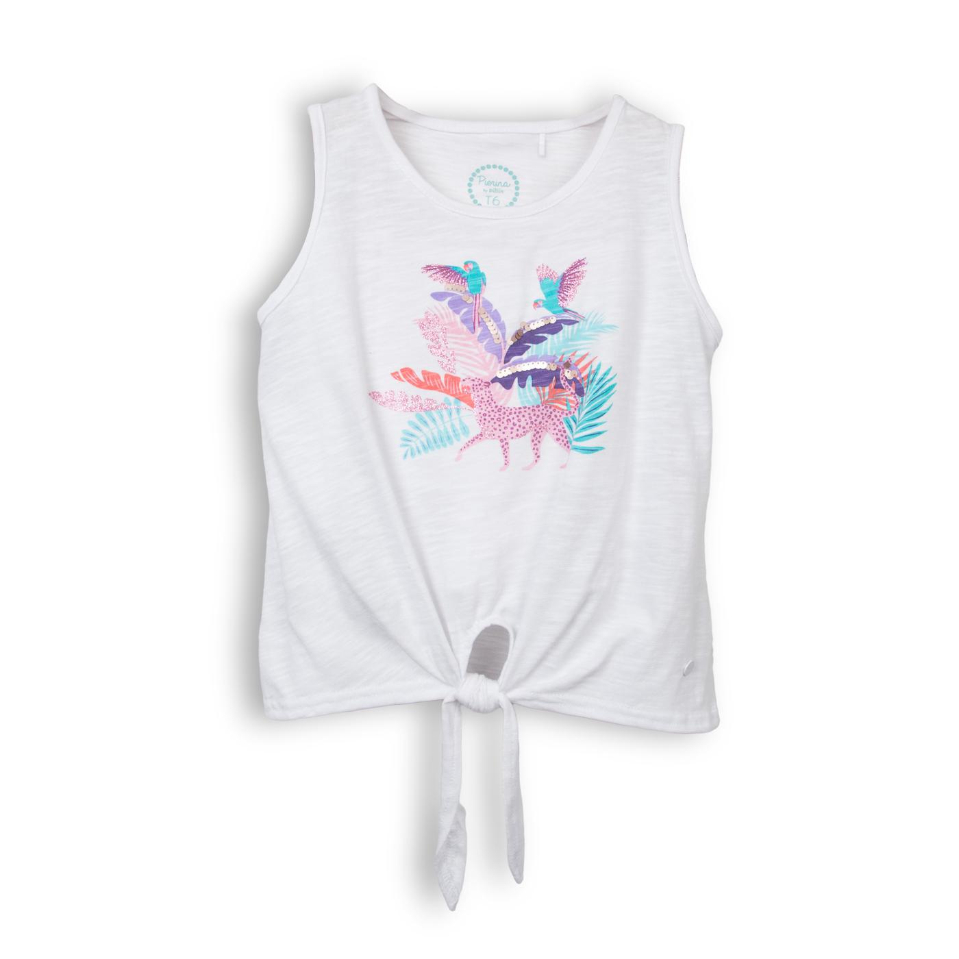 POLERA NIÑA BLANCO PILLIN (PVC665-25BCO) - 1
