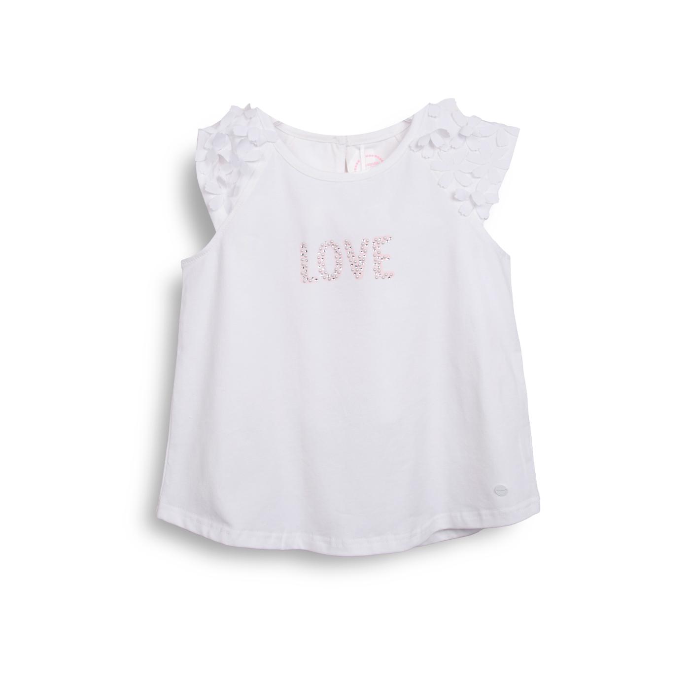 POLERA NIÑA BLANCO PILLIN (PVC661-25BCO) - 1