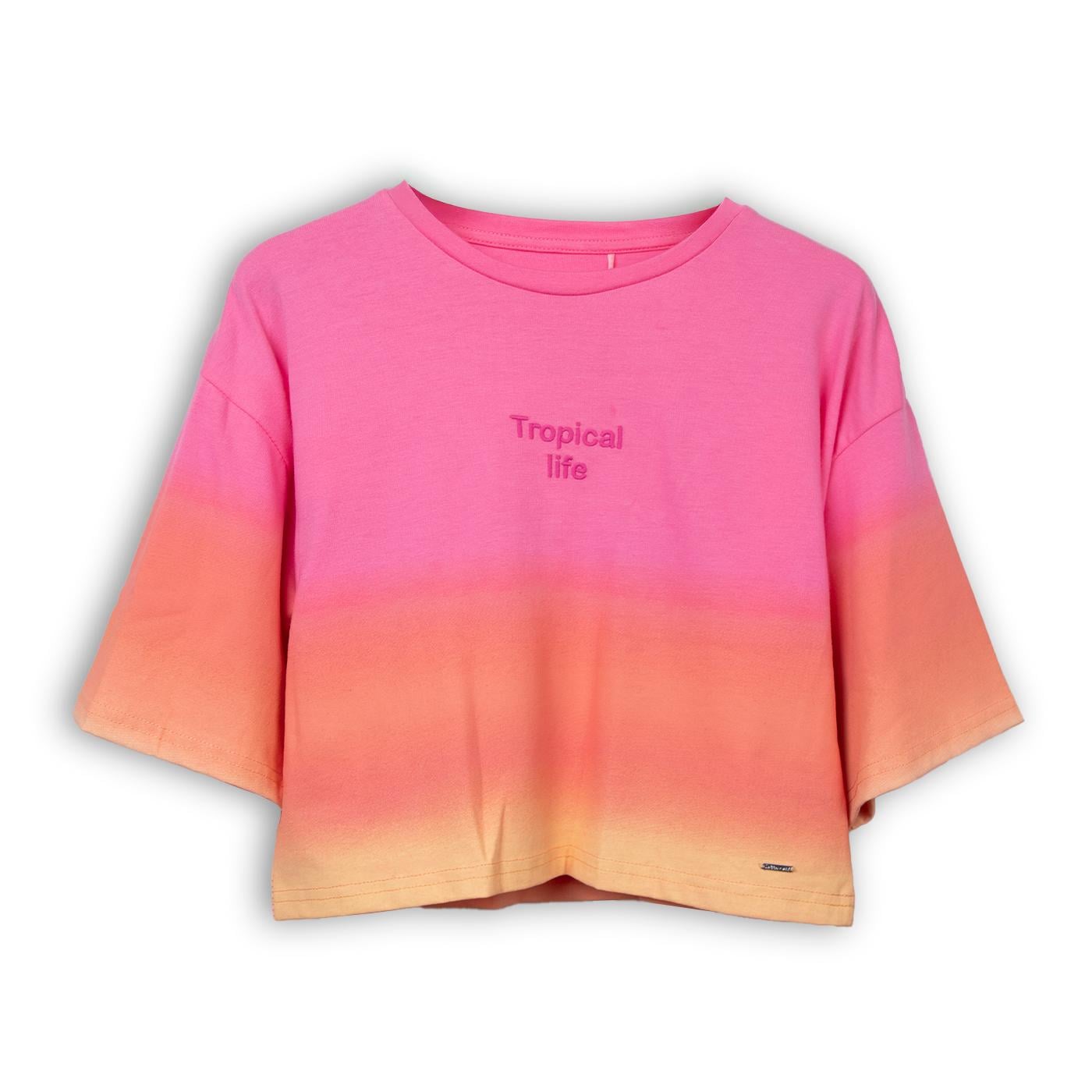 POLERA NIÑA ROSADO OSCURO PILLIN (TVC605-25RSO) - 1