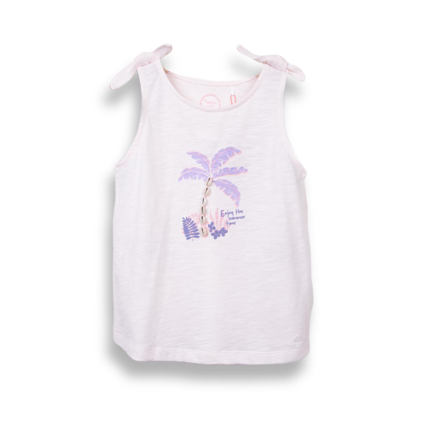 POLERA NIÑA ROSADO PILLIN (PVC664-25ROS) - 1