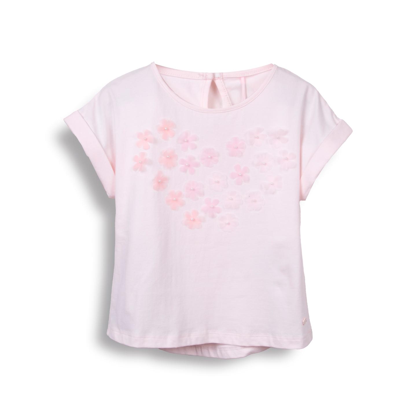 POLERA NIÑA ROSADO PILLIN (PVC645-25ROS) - 1