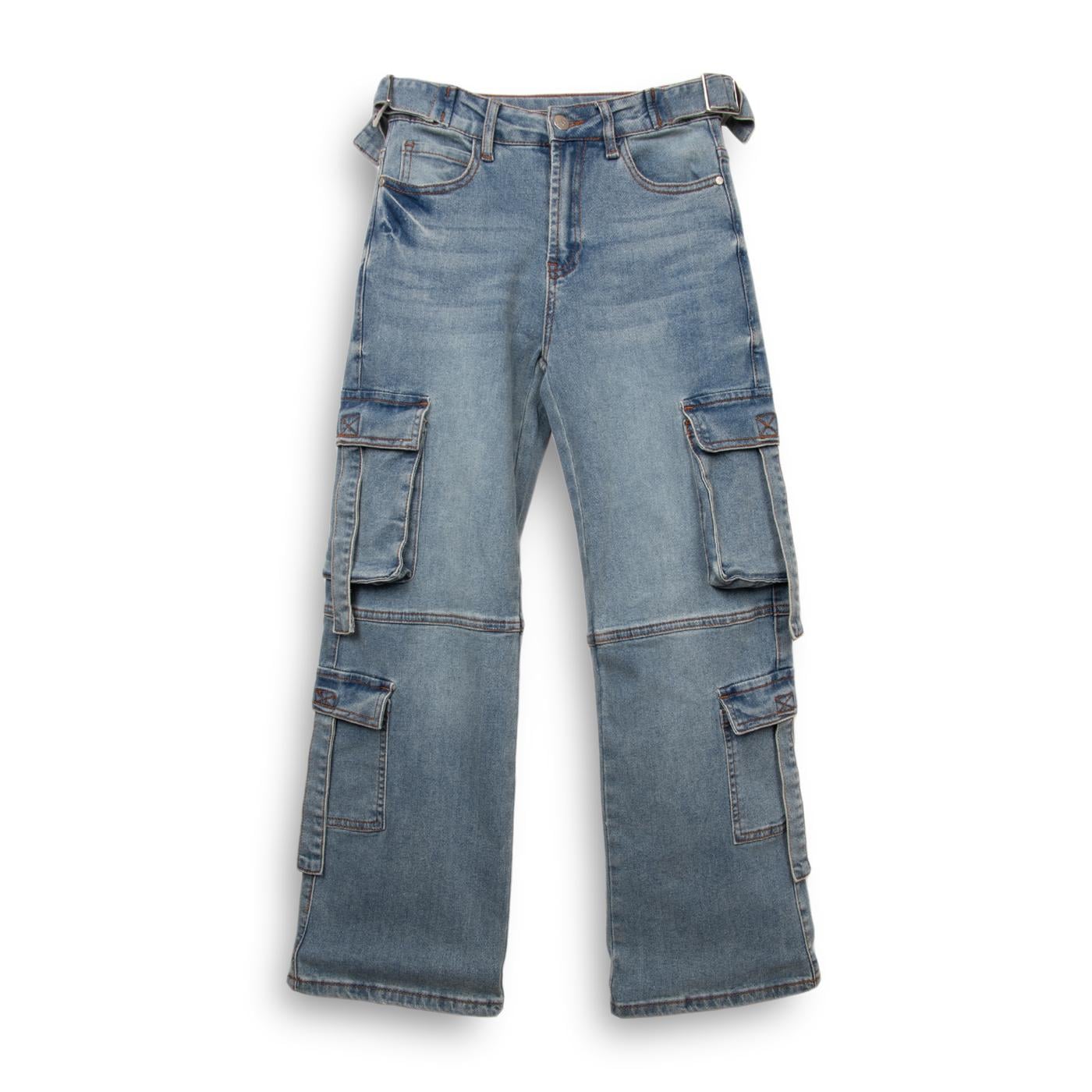 JEANS NIÑA DENIM PILLIN (TVC707-25DEN) - 1