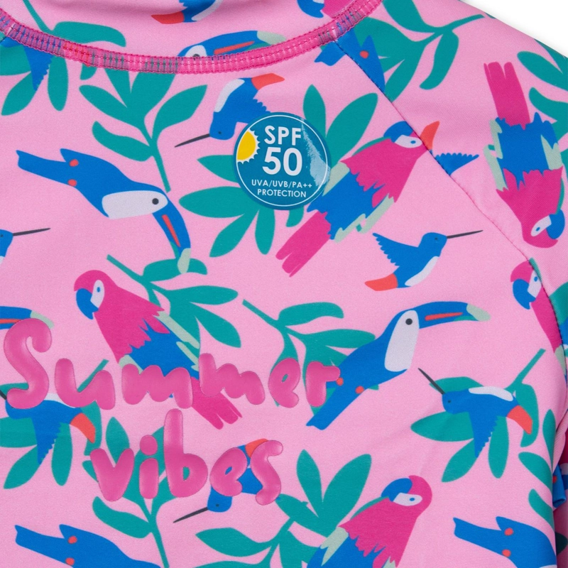 TRAJE DE BAÑO NIÑA ROSADO PILLIN (PVC833-25ROS) - 3