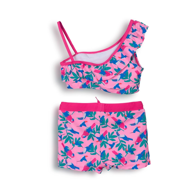 TRAJE DE BAÑO NIÑA ROSADO PILLIN (PVC830-25ROS) - 2