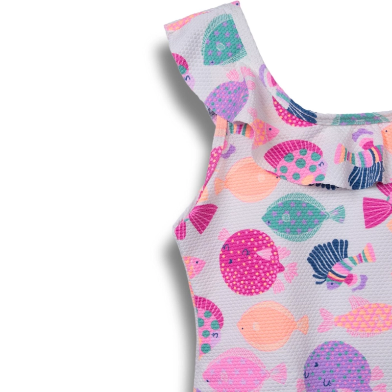 TRAJE DE BAÑO NIÑA CELESTE PILLIN (PVC829-25CEL) - 3