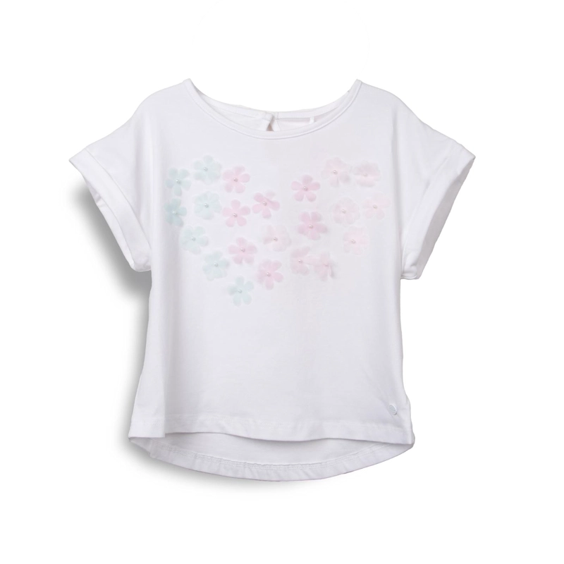 POLERA NIÑA BLANCO PILLIN (PVC645-25BCO) - 1