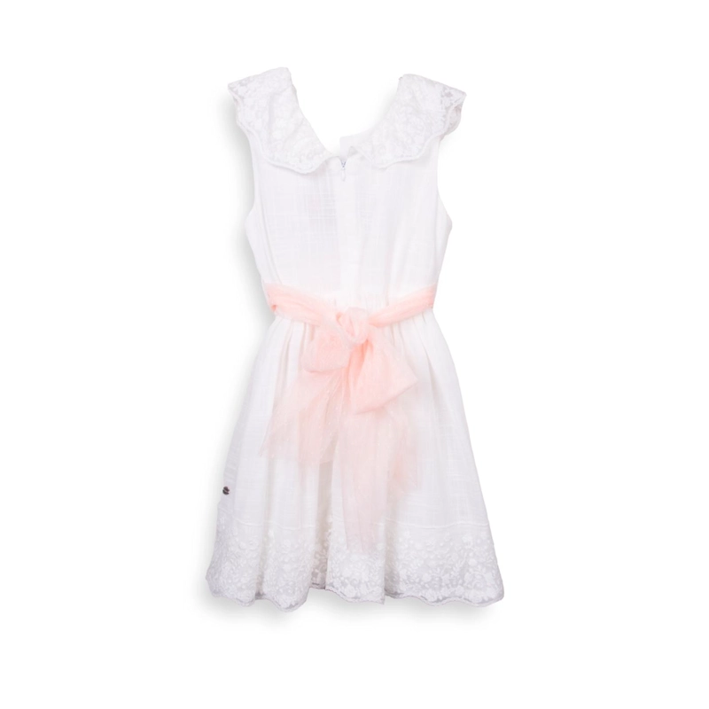 VESTIDO NIÑA BLANCO PILLIN (PVC844-25BCO) - 2