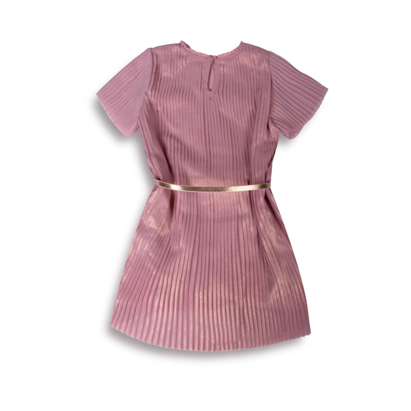 VESTIDO NIÑA PALO ROSA PILLIN (PVA844-24PRO) - 2
