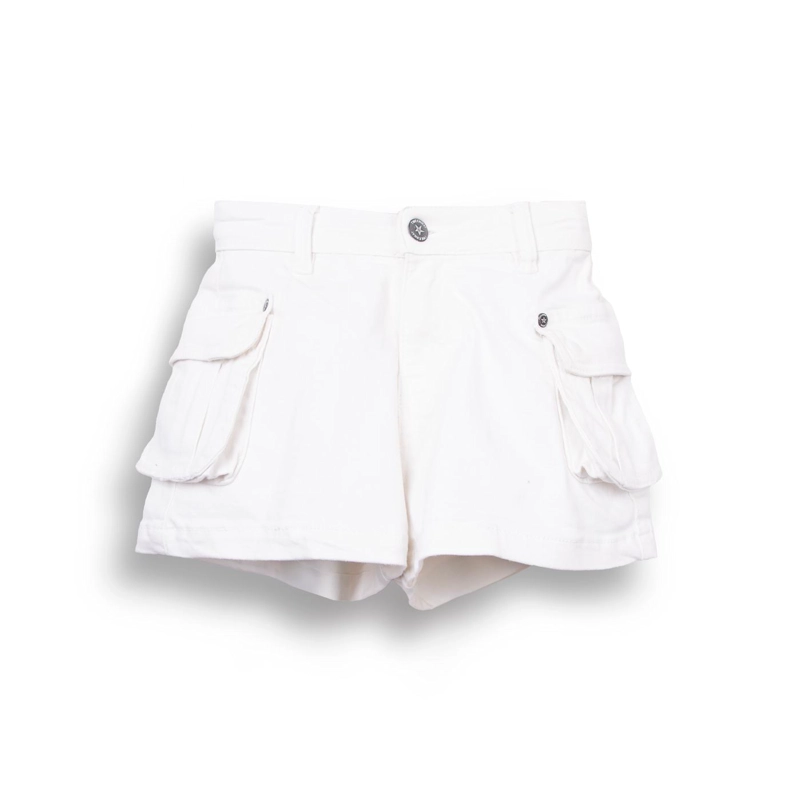 SHORT NIÑA BLANCO PILLIN (TVC703-25BCO) - 1