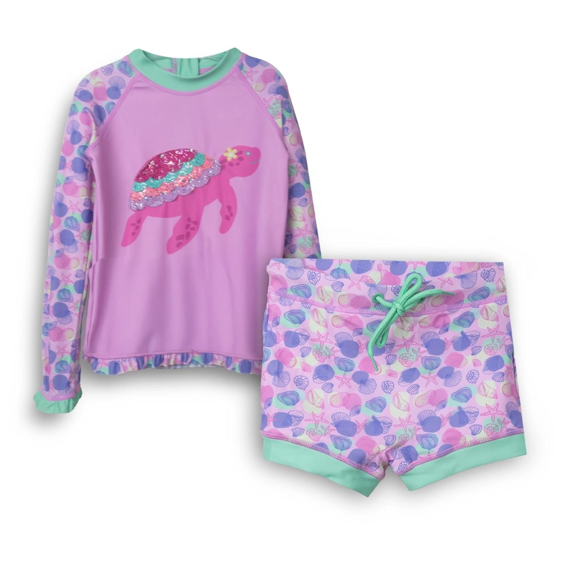 TRAJE DE BAÑO  NIÑA ROSADO PILLIN (PVC858-25ROS) - 1