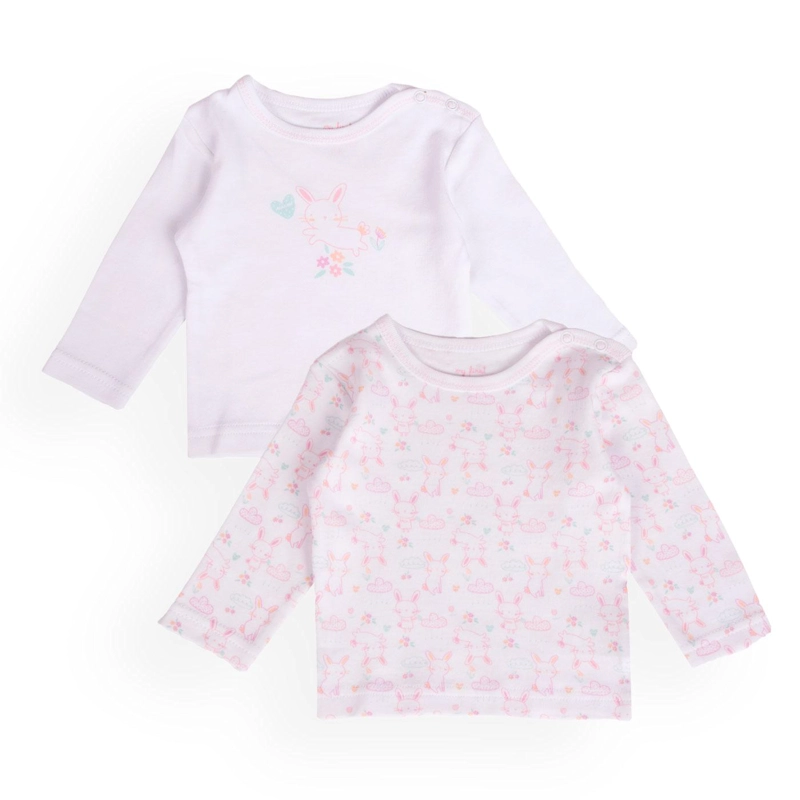 CAMISETA NIÑA PACK 2 PCS MULTICOLOR PILLIN (PRB110SUR) - 1
