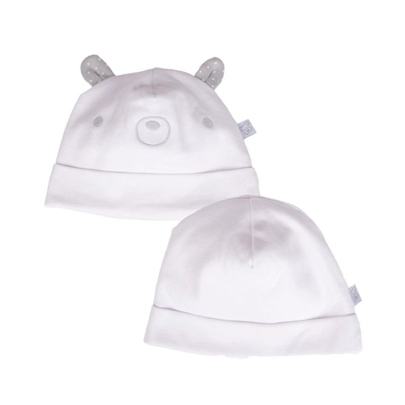 GORRO PACK 2 PCS BLANCO PILLIN (PRB146-25BCO) - 1