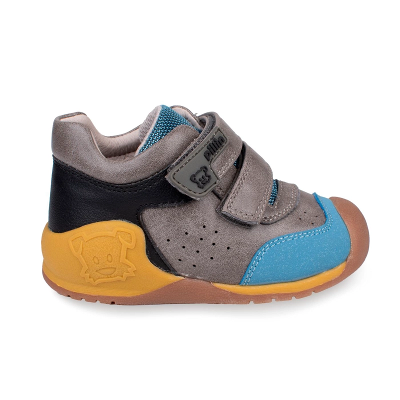 ZAPATO CLASICO NIÑO GRIS PILLIN (PZD207-26GRI) - 2