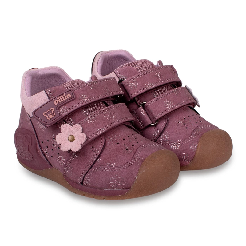ZAPATO CLASICO NIÑA MORADO PILLIN (PZD204-26MOR) - 1