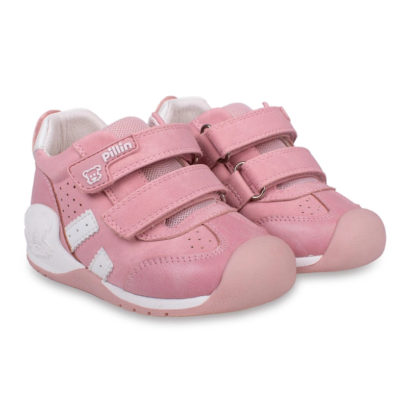 ZAPATO CLASICO NIÑA ROSADO PILLIN (PZD202-26ROS) - 1