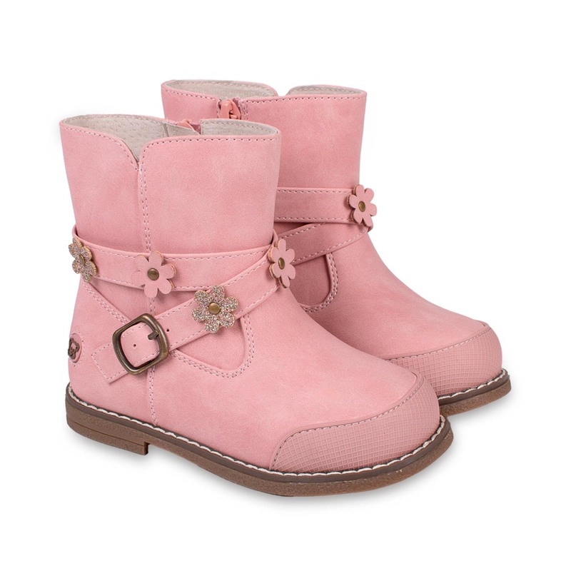 BOTA  NIÑA ROSADO PILLIN (PZD328-26ROS) - 1
