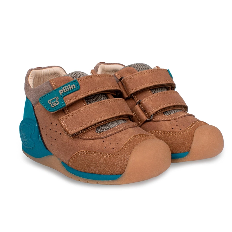 ZAPATO CLASICO NIÑO PILLIN (PZD208-26CAF) - 1