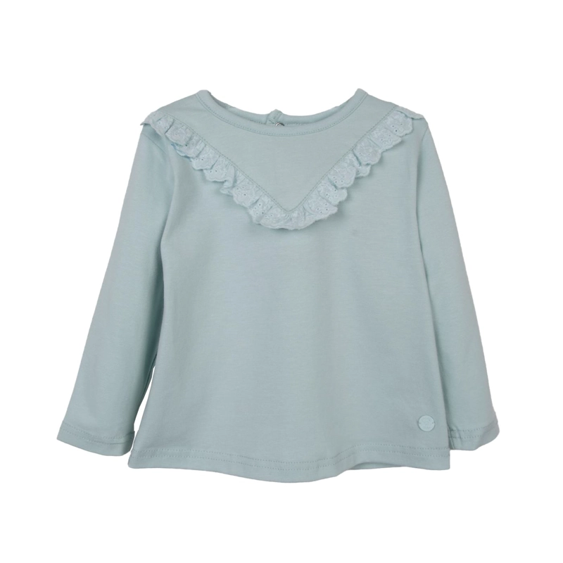 POLERA  PILLIN VERDE NIÑA (PVD614-26VER) - 1