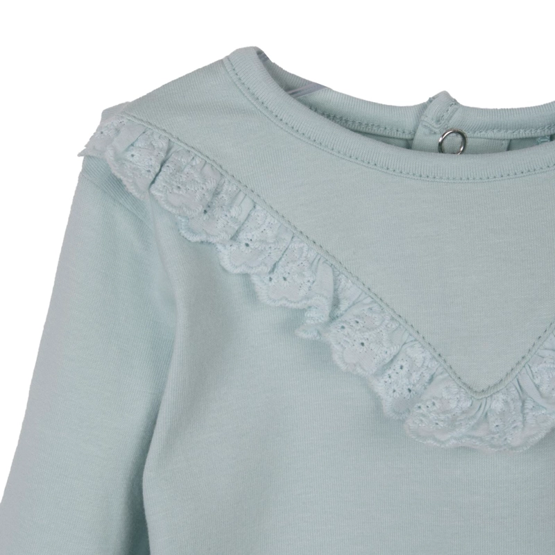 POLERA  PILLIN VERDE NIÑA (PVD614-26VER) - 2