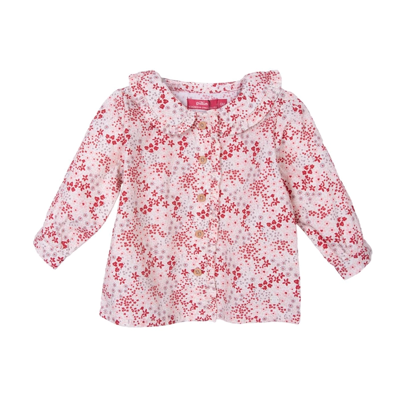 BLUSA  PILLIN ROJO NIÑA (PVD808-26ROJ) - 1