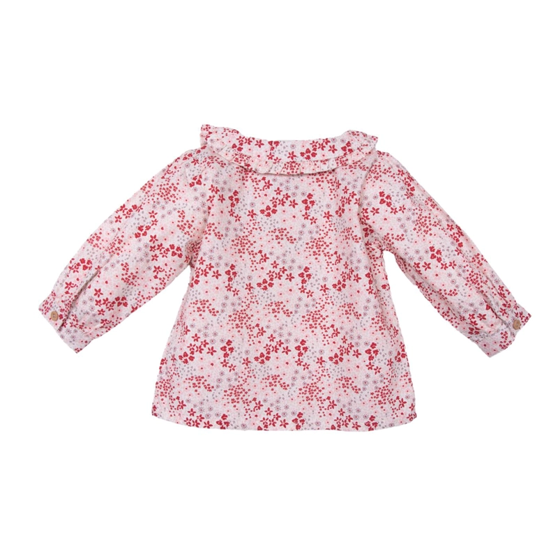 BLUSA  PILLIN ROJO NIÑA (PVD808-26ROJ) - 2