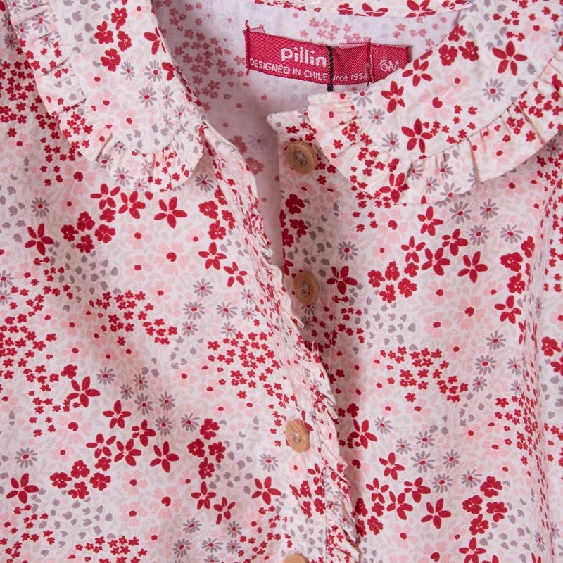 BLUSA  PILLIN ROJO NIÑA (PVD808-26ROJ) - 3