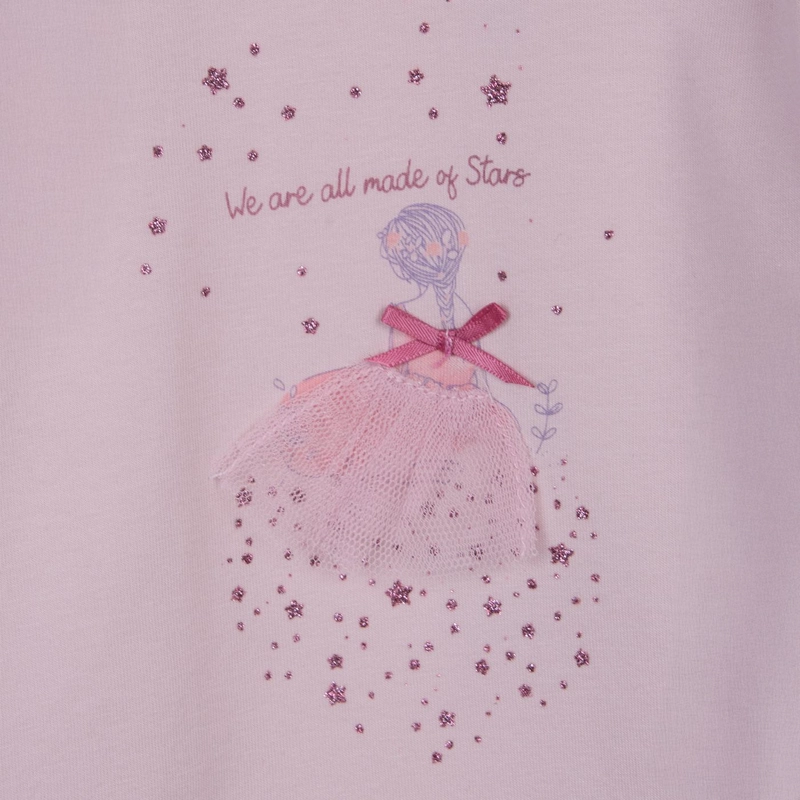 POLERA  PILLIN ROSADO NIÑA (PVD640-26PRO) - 3