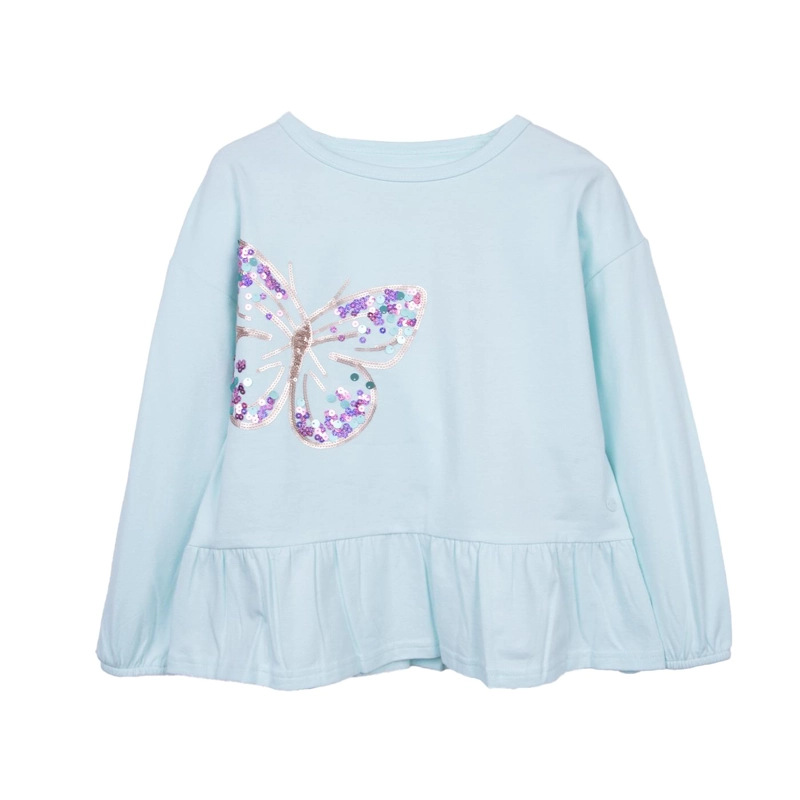POLERA  PILLIN AZUL NIÑA (PVD601-26AQU) - 1