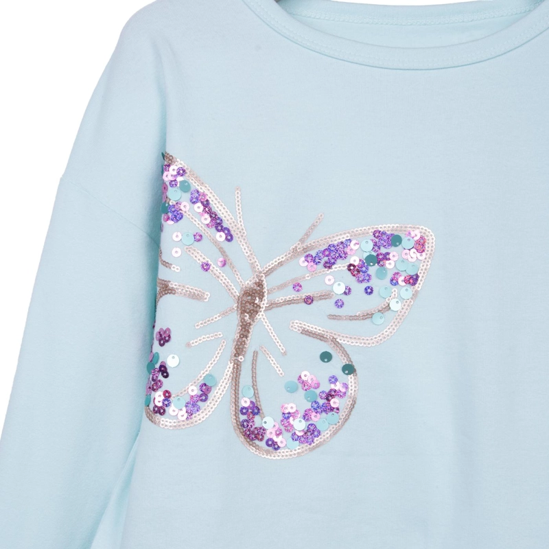 POLERA  PILLIN AZUL NIÑA (PVD601-26AQU) - 3