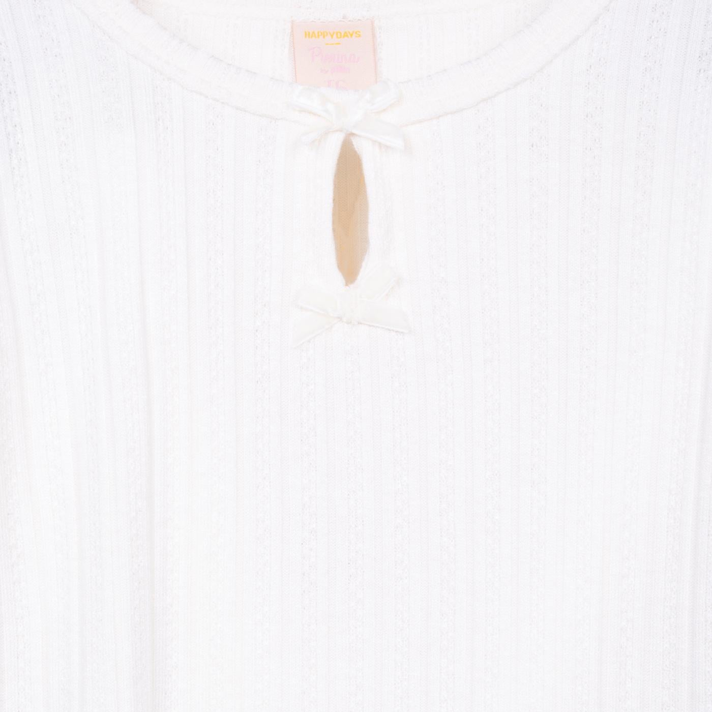 POLERA  PILLIN BLANCO NIÑA (PVD602-26CRU) - 3