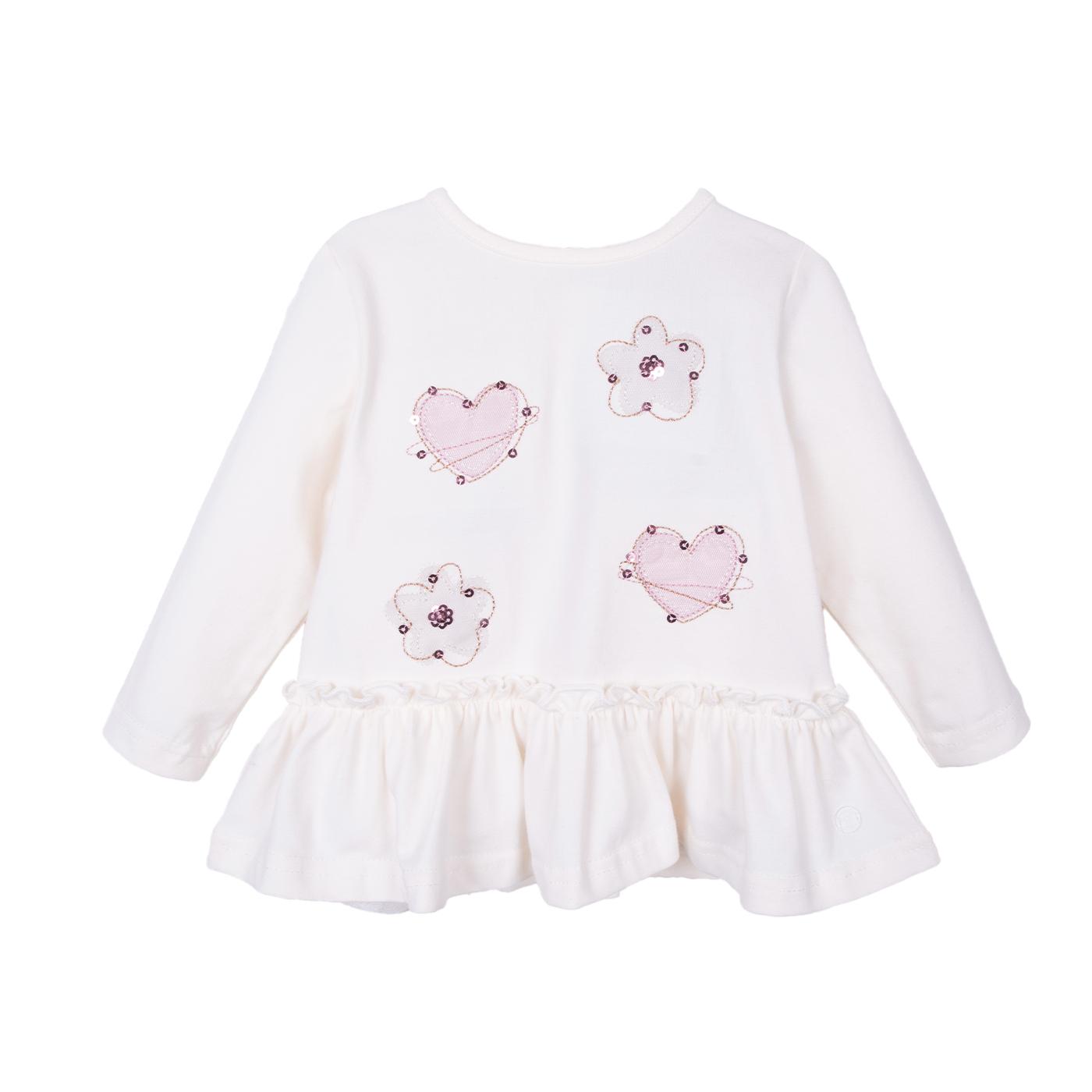 POLERA   PILLIN BLANCO NIÑA (PVD624-26CRU) - 1