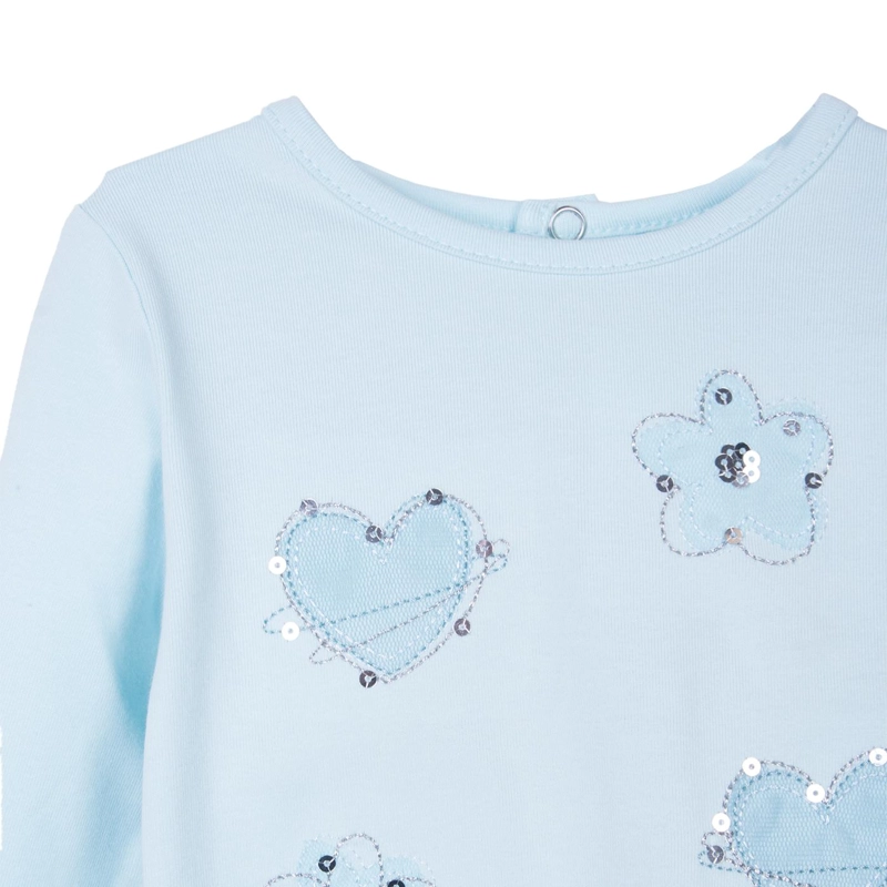 POLERA   PILLIN AZUL NIÑA (PVD624-26AQU) - 3