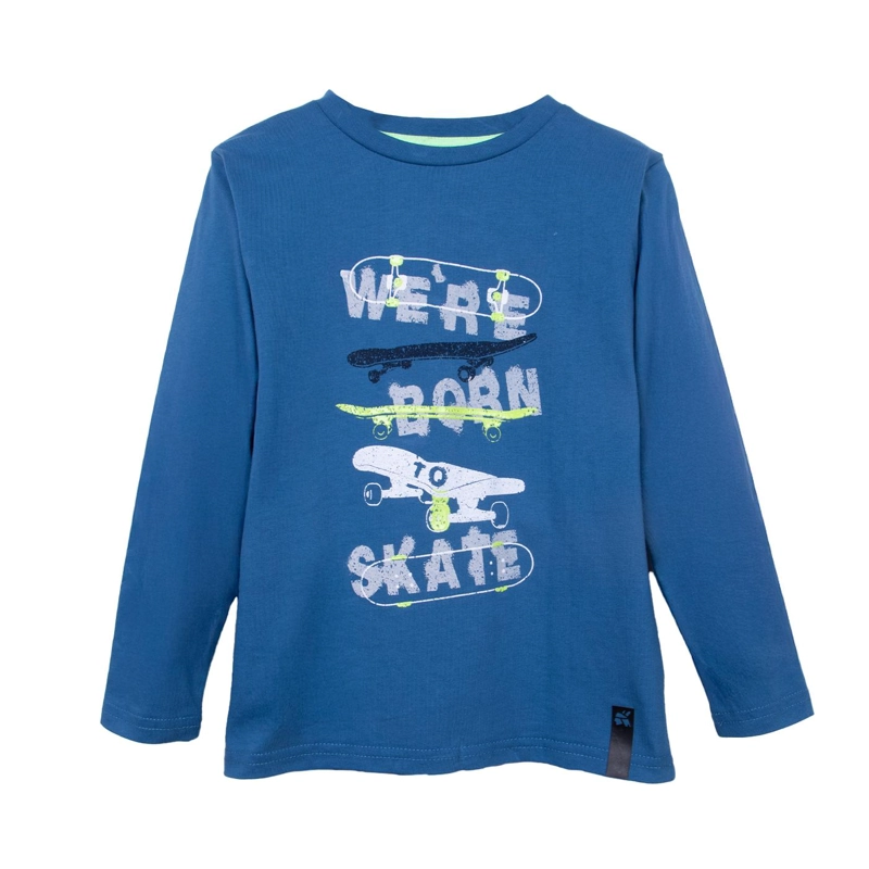 POLERA  PILLIN AZUL NIÑO (PVD607-26AZU) - 1